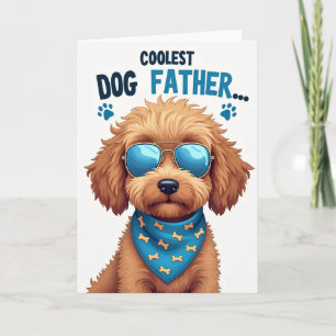 Blue Bandanna Fathers Day Card