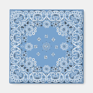 Blue Bandanna Magnet