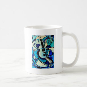 Blue Bang Coffee Mug