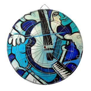 Blue Bang Dartboard