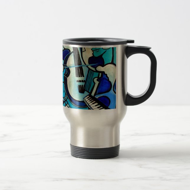 Blue Bang Travel Mug (Right)