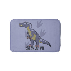 Blue Baryonyx Bath Mat