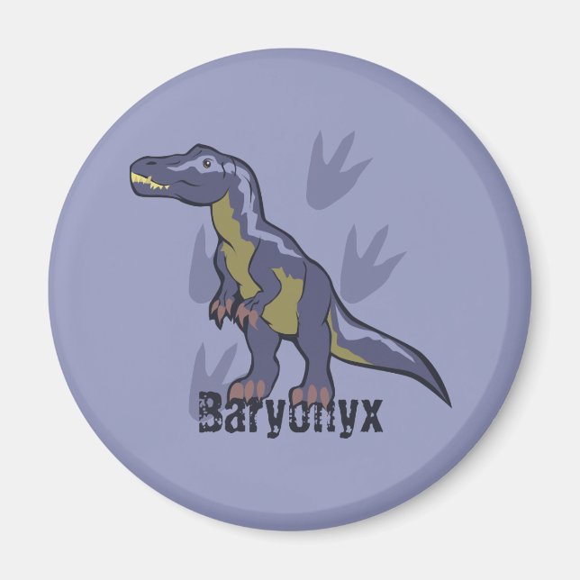 Blue Baryonyx Magnet (Front)
