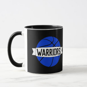 Blue Basketball Player/Coach Custom Team Name Mug