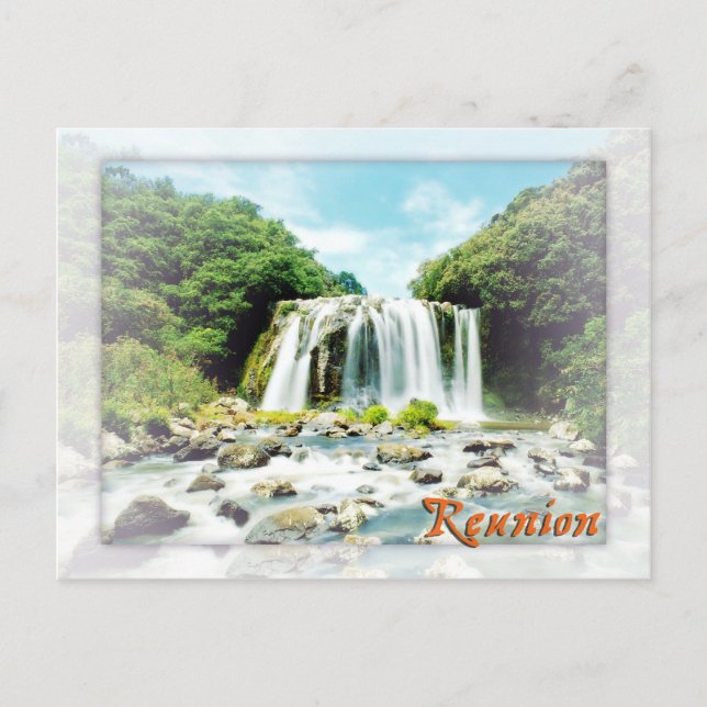 Blue Bassin, Reunion Postcard (Front)