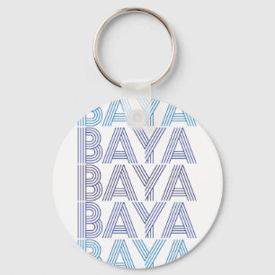 Blue Baya Keychain