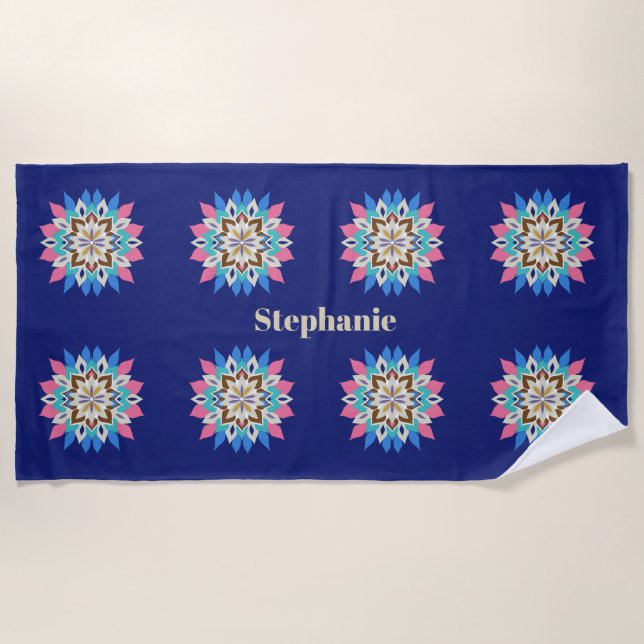 Blue Bayou  Beach Towel (Front)