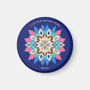 Blue Bayou Round Button Magnet