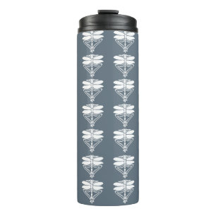 Blue Bayoux Arts and Crafts Dragonflies Thermal Tumbler