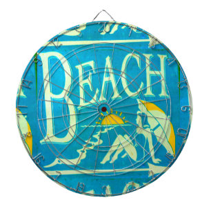 blue beach dart boart dartboard