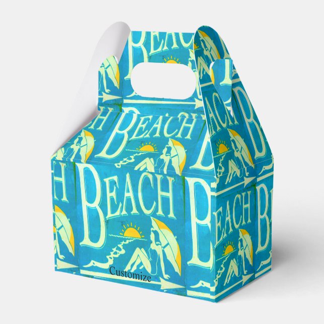Blue Beach Thunder_Cove Favour Box (Front Side)