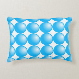 BLUE BEADS DECORATIVE CUSHION