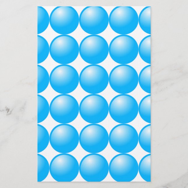 BLUE BEADS STATIONERY (Front)