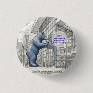 Blue Bear Pin