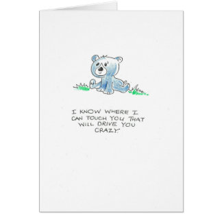 Blue bear touch