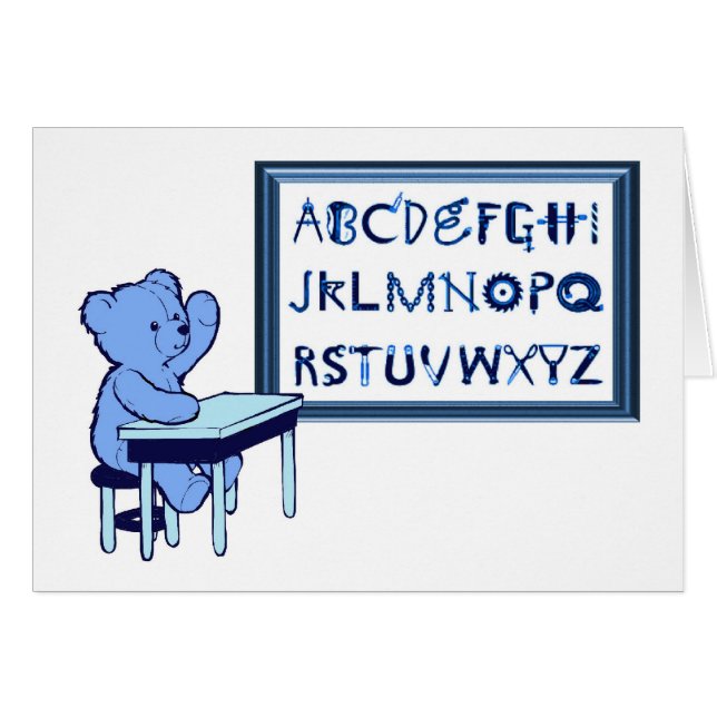 Blue Bear's Toolbox Alphabet (Front Horizontal)
