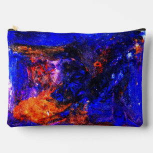 Blue Beast Running Fire Accessory Pouch