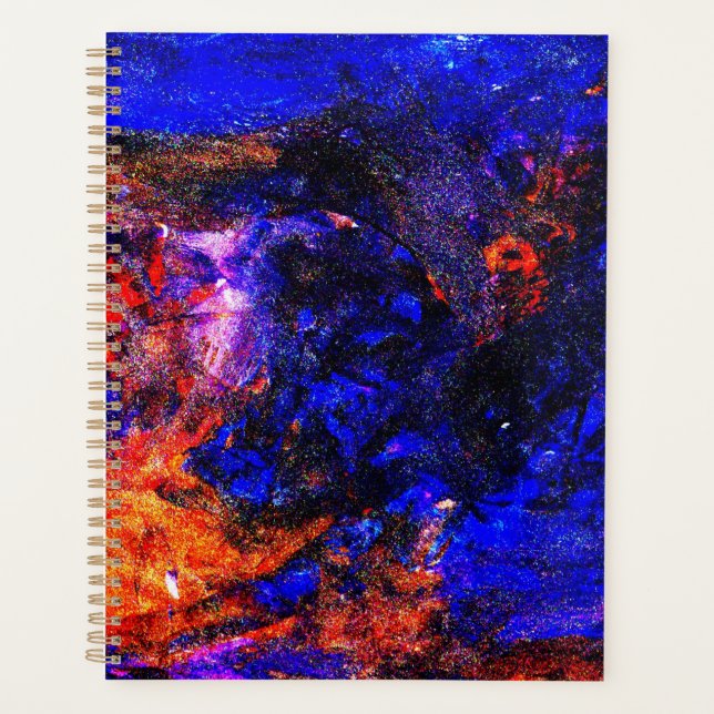Blue Beast Running Fire Planner (Front)