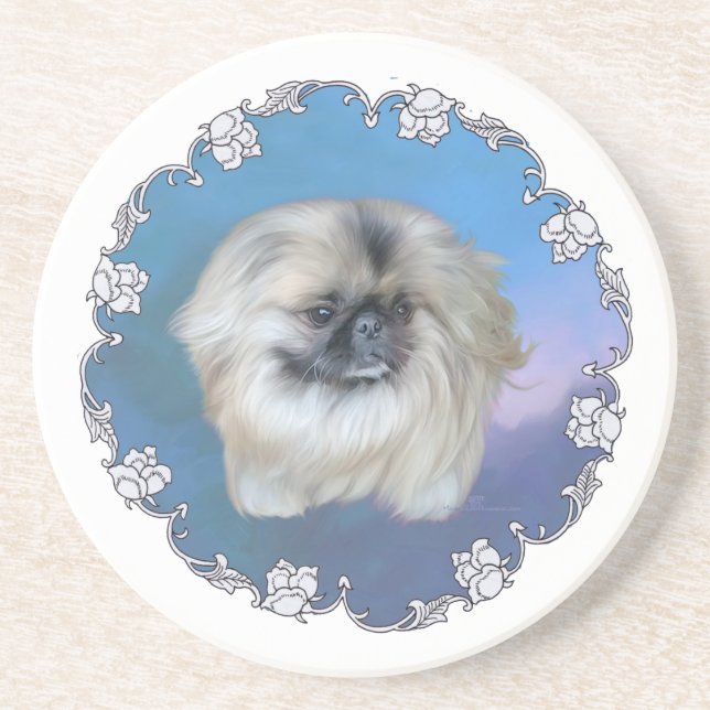 Blue Beauty Coaster (Front)