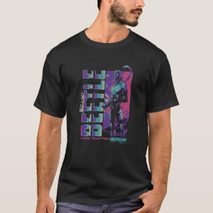 Blue Beetle Kord Industries Full Body Vintage Port T-Shirt