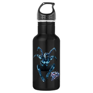 Blue Beetle Leaping Character Art 532 Ml Water Bottle