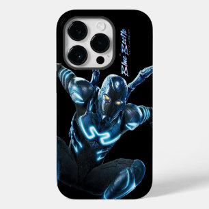 Blue Beetle Leaping Character Art iPhone 14 Pro Case