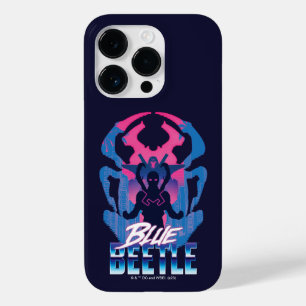 Blue Beetle Retrowave Versus Graphic Case-Mate iPhone 14 Pro Case