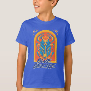 Blue Beetle Scarab Talavera Graphic T-Shirt