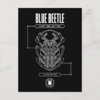 Blue Beetle Scarab Tech Graphic