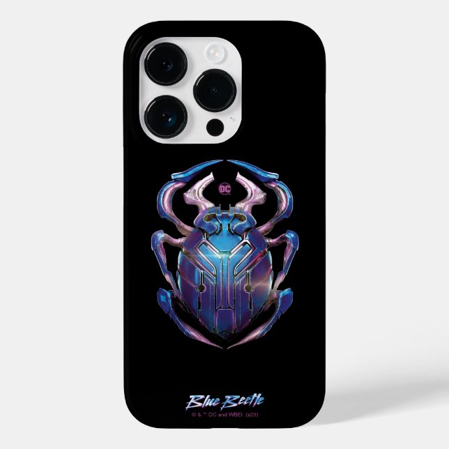 Blue Beetle Scarab Theatrical Poster Case-Mate iPhone Case (Back)