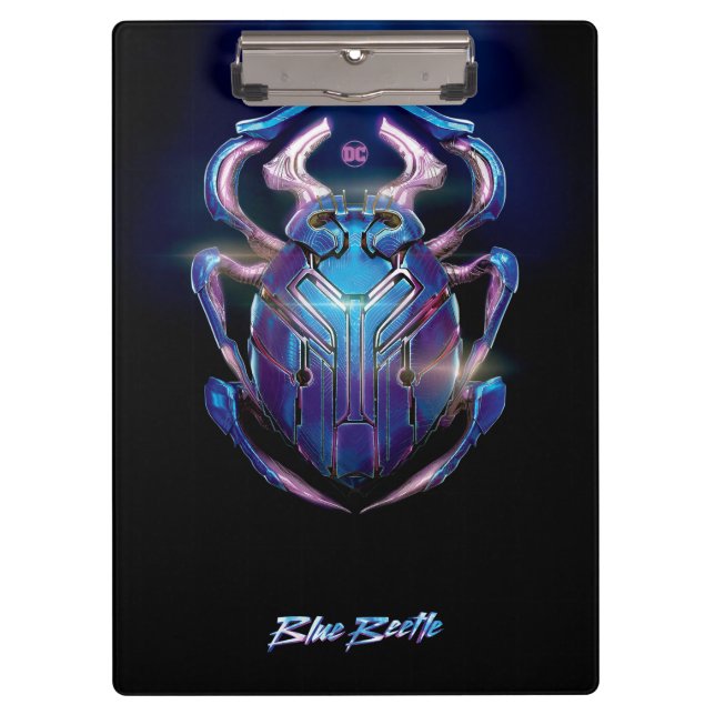 Blue Beetle Scarab Theatrical Poster Clipboard (Front)