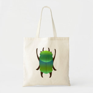Blue beetle tote bag
