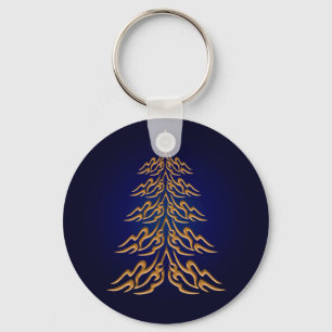 Blue Bell  Christmas Tree Key Chain