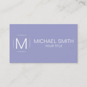 Blue Bell colour background Business Card