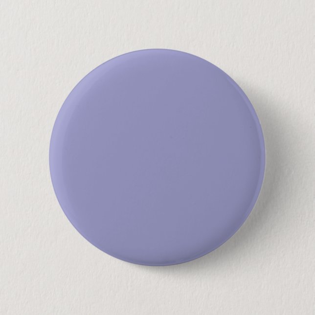 Blue bell (solid colour)  6 cm round badge (Front)