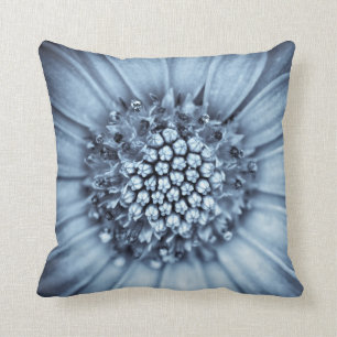 Blue Bell Tunicate Centred with Selenium Filter Cushion