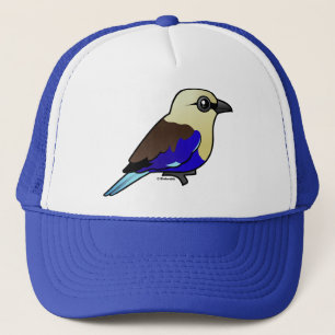 Blue-bellied Roller Trucker Hat
