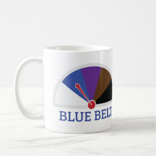Blue Belt Jiu Jitsu Coffee Mug