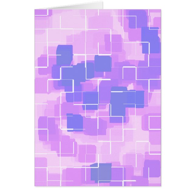"Blue Berry" Geometric  Art (Front)