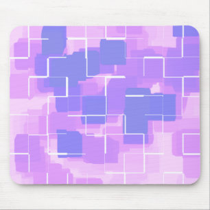 "Blue Berry" Geometric Art Mouse Mat