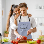 Blue Best Chef ever Your Kitchen Custom Apron<br><div class="desc">Get ready to bake up a storm with our Blue Best Chef ever Custom Your Kitchen Apron. This personalised apron is the perfect accessory for the sweet baker in your life. Customise it with your own name to make it truly unique. The apron comes in a stylish Blue colour, adding...</div>