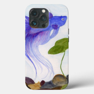 Blue Betta Fish Case-Mate iPhone Case