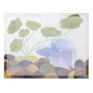 Blue Betta Notepad
