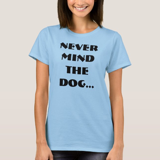 Blue Beware Cami T-Shirt (Front)