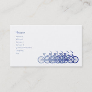 Blue Bike - Business Business Card