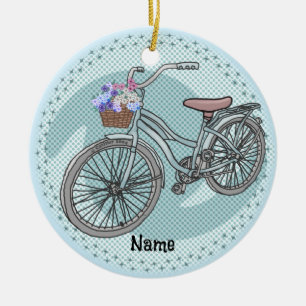 Blue Bike  Ornament