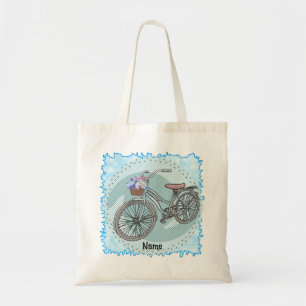 Blue Bike  Tote Bag
