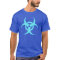 blue Biohazard shirt