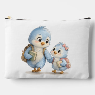 Blue Bird Accessory Zip Pouch
