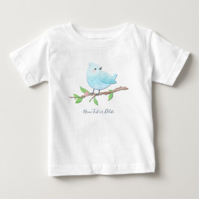 Blue Bird Baby T-Shirt (Front)